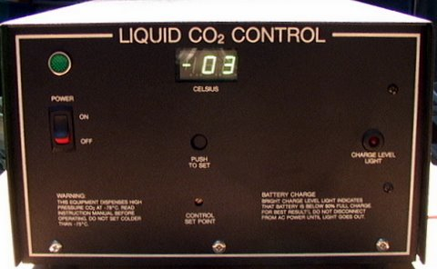 Liquid CO2 Control GS Laboratory backup system