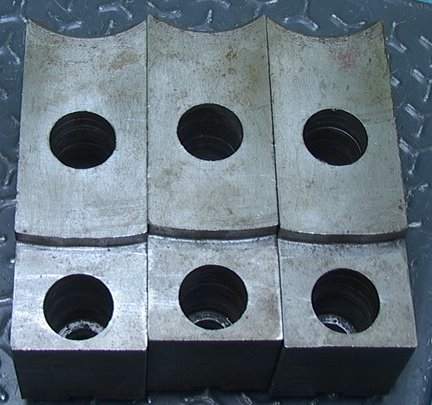 1 Set Of Huron 18 MSH-O Jaws For 3-Jaw Chuck