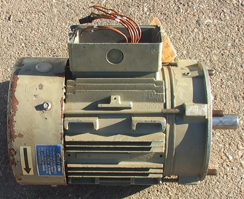 Vacuum Pump Motor with One-Way Clutch