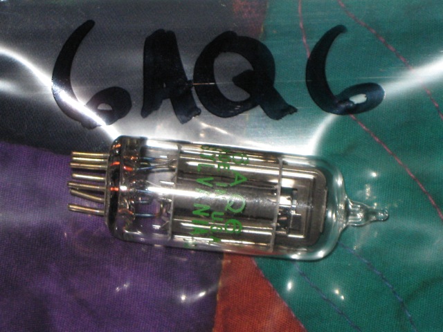 6AQ6 Triode Vacuum Tube