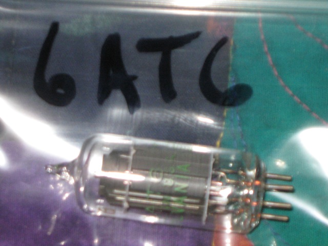 6AT6 Triode with Double-Diode Vacuum Tube