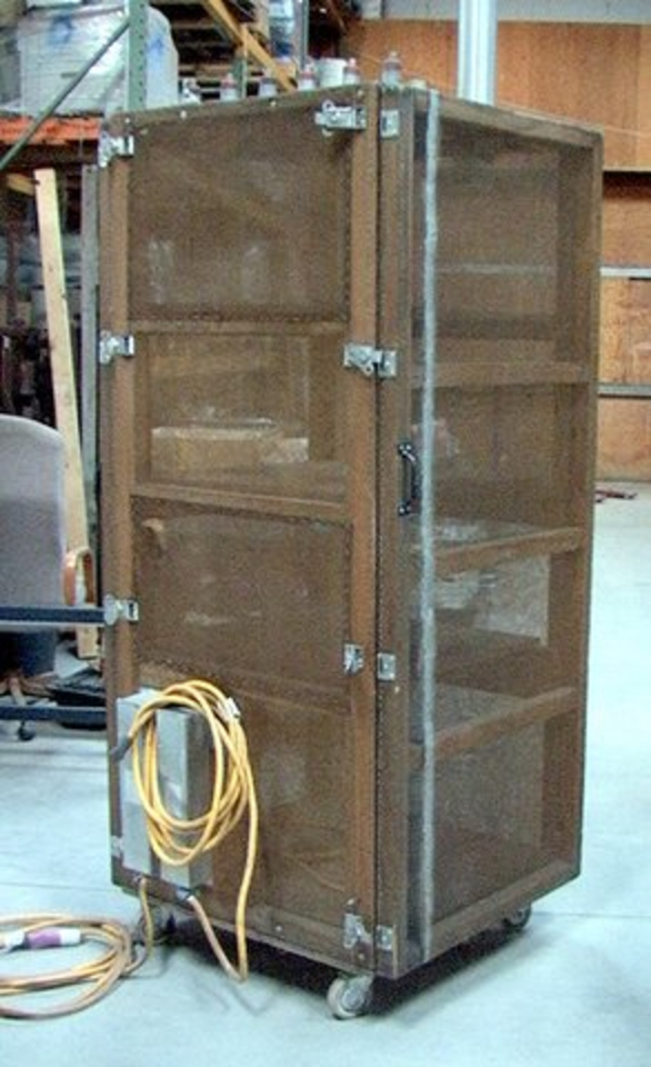 Small portable Faraday Cage Screen Room double copper mesh - Click Image to Close