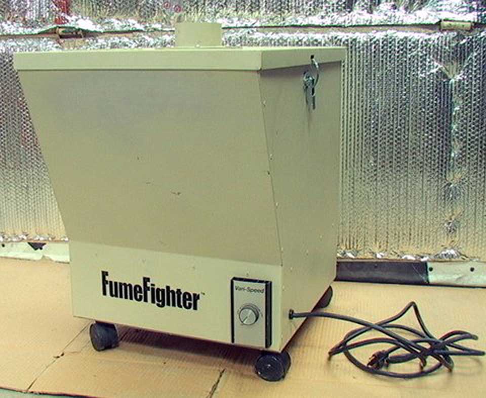 Fume Fighter, Variable Speed Hazardous Fume Extractor - Click Image to Close
