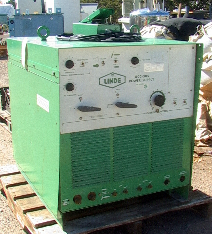 300A Linde type ucc-305 TIG/Stick Welder Power Supply & Pedal