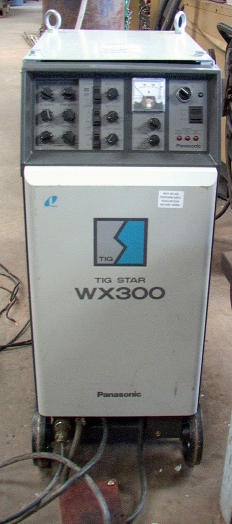 12KVA 300Amp Panasonic Tig Star Welder YC-300WX2 w/ foot pedal