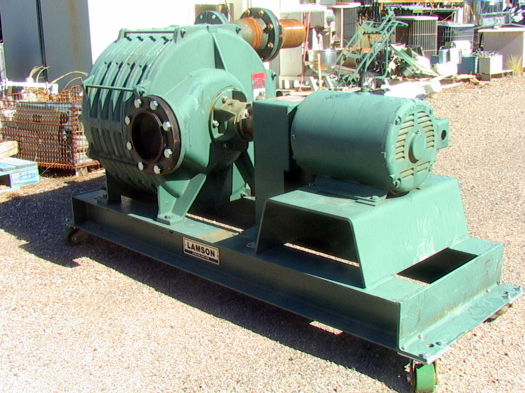 Lamson/Hoffman 555 5 stage Multistage Centrifugal GAS Blower