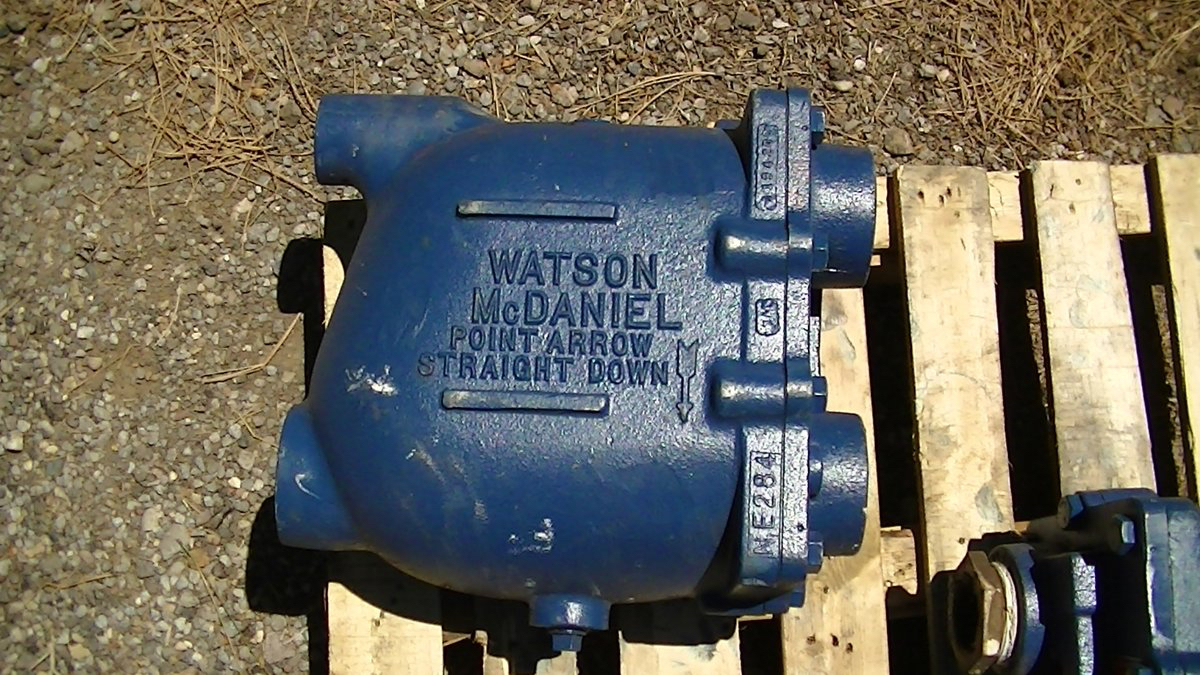 2 each Watson McDaniel F & T Steam Trap series FTE-50 2.5” pip