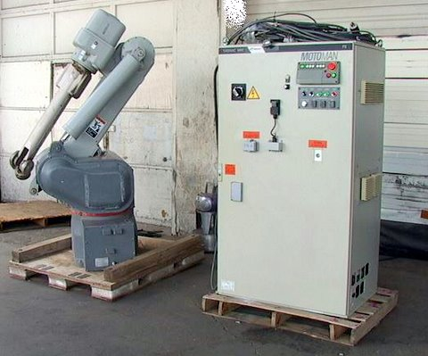 7-axis 114" reach Industrial Robot MotoMan YR-P8 & Controller