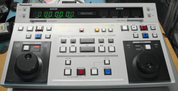 Professional Panasonic AG750 Linear Video Edit Control