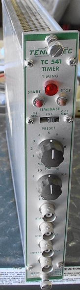 TENNELEC TC 541 Timer NIM BIN module 259