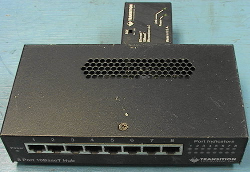 Transition Engineering E-TBT-HB-0801 8-port Hub with Microceiver