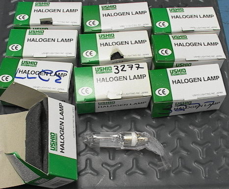 10 USHIO HALOGEN LAMP Light Bulbs ETG 120V-150WGSN 1000377 - Click Image to Close