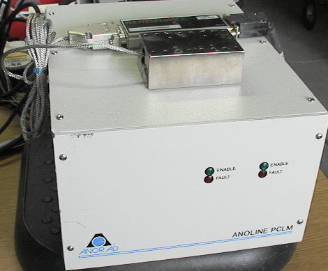 ANORAD ANOLINE PCLM with precision miniature linear stage and