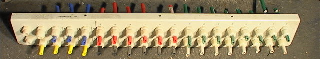 38-Line Fluid/Liquid Bulkhead Connector Panel