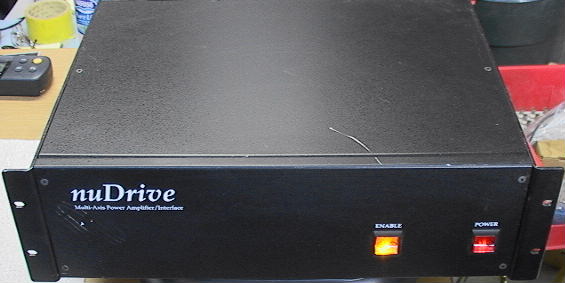 nuDrive 3-axis 3SR-211 Servo Power Amplifier Interface