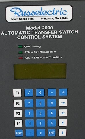 Russelectric Model 2000 Automatic Transfer Switch