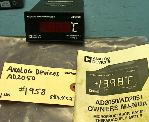Analog Devices AD2050 Digital Thermocouple Thermometer Type K - Click Image to Close