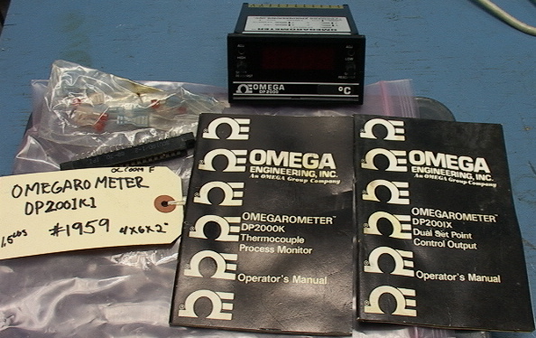 Omegarometer DP2001K1 Thermocouple Process Monitor Type K Degree - Click Image to Close