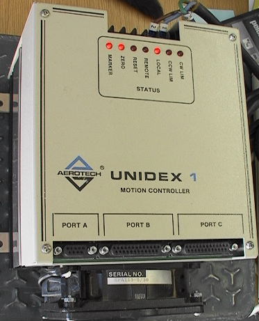AEROTECH UNIDEX 1 Stepper Motor Motion Controller model U1D-LM-A