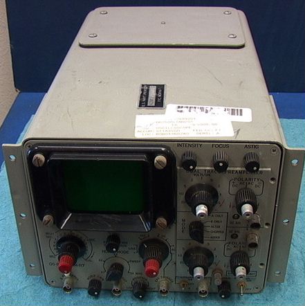 Oscilloscope OS-106C/USM-117 with MX-2995A/USM117 plugin and man - Click Image to Close
