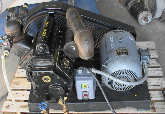 3 hp low-speed Vacuum Pump Central Scientific Cenco-Hypervac 100 - Click Image to Close