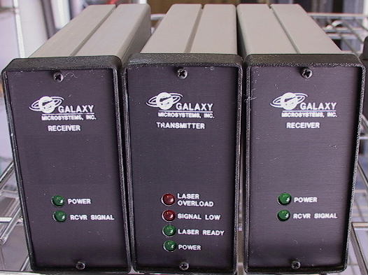 Galaxy Microsystems LM10 Laser Transmitter and 2 LM20 Receivers