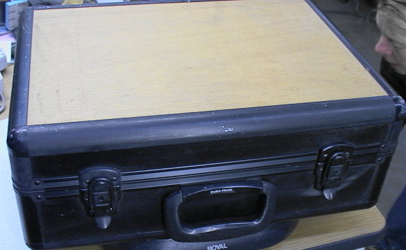 Briefcase With RF Connectors With 19901A Analog To Digital...