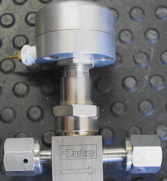Parker High Purity Stainless Steel Air Operated solenoid valve