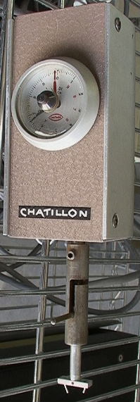 Chatillon Strain Gauge Tester --This Is A Rotation Force Tester - Click Image to Close