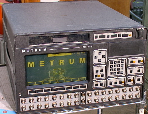 32-Channel METRUM RSR 512 Portable Recorder Reproducer - Click Image to Close