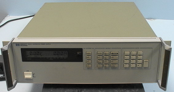 Hewlett-Packard HP 6621A System DC Power Supply Dual Output