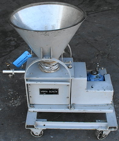 VIBRA SCREW material auger feeder Variable Speed - Click Image to Close