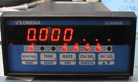 Omega Engineering 7-Channel Programmable Scanner Model # DPS3207 - Click Image to Close