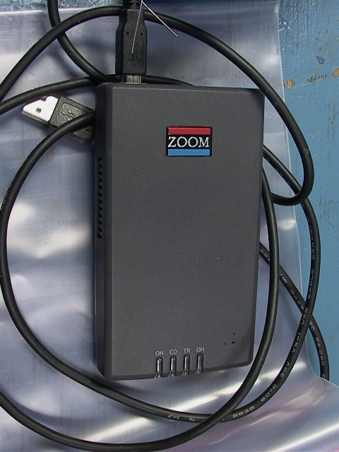 Zoom USB Fax Modem Model # 2990