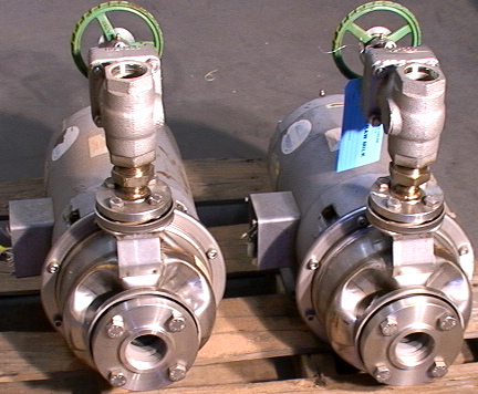 10 Horsepower Stainless Pump 2" in 1" out