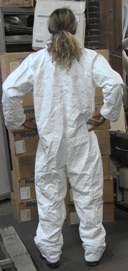 TYVEK Coverall Jump Suit BOX Of 25 XL Size Model # 1412