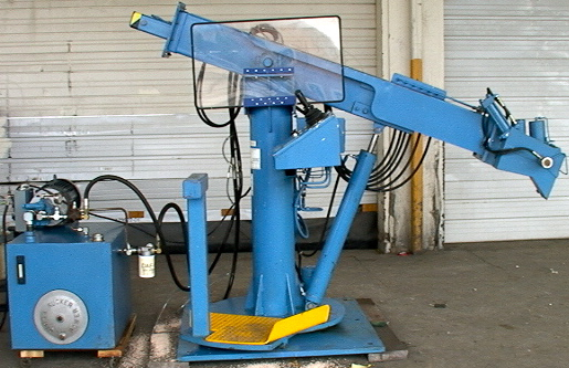 Big 250# capacity Hydraulic Radial Robot 5-Axis Manipulator With - Click Image to Close