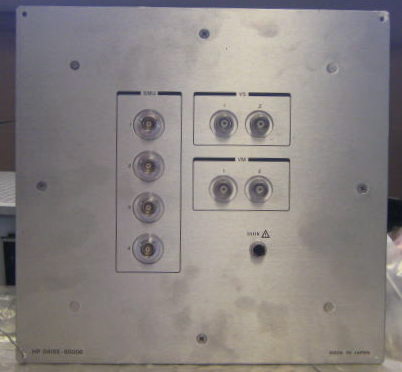 HP Agilent Technologies UTG video Connections Plate