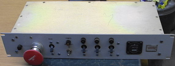 3-circuit remote-switched power distribution panel 19" rack