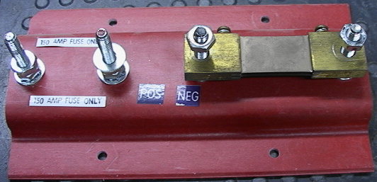 150 Amp Current Meter Shunt With Insulator Base