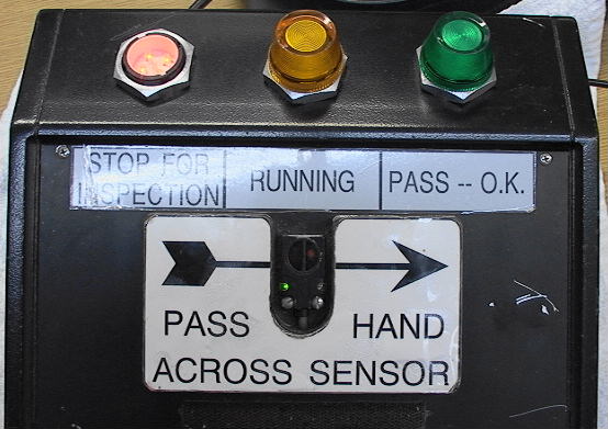 Hand Scan Tester Demo Electronics - Click Image to Close
