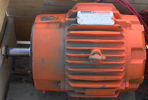 Reliance Industrial Electric Motor 3-phase 7.5-10hp 1760-1730