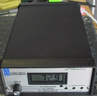 Alpha Omega Instruments Series 2 TC TEC Controller Model 2-0090 - Click Image to Close