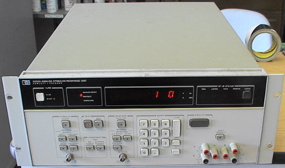 Hewlett Packard HP 3253A Analog Stimulus/Response Unit Tester - Click Image to Close