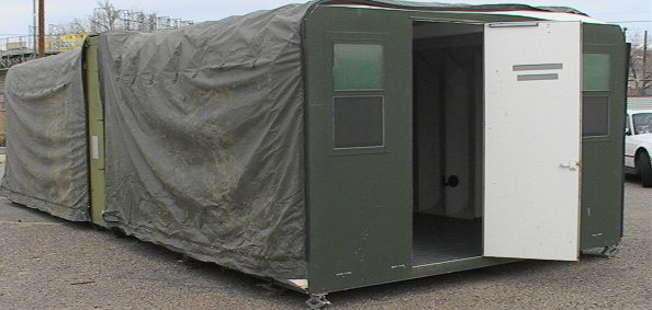 13x32' EXPANDABLE SHELTER Portable Temporary Building - Click Image to Close