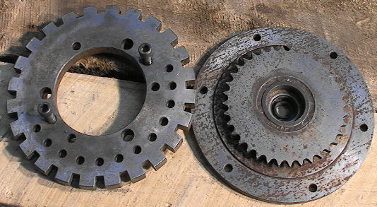 7" Gear Sprocket Chain Plate Assembly. - Click Image to Close