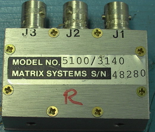 Matrix Systems BNC Block 5100/3140.