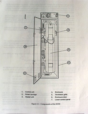 BOC Edwards M150 S Gas Reactor Column Not Tested Parts  