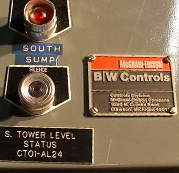 McGraw Edison B/W Controls Level Status Alarm Box relay