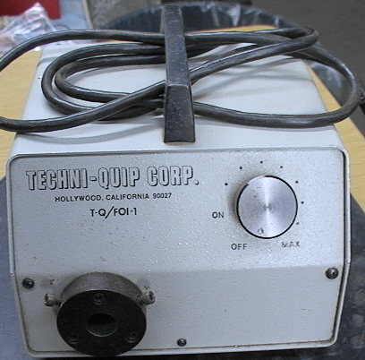 Techni-Quip T-Q/FOI-1 Fiber Optic Illuminator Source - Click Image to Close